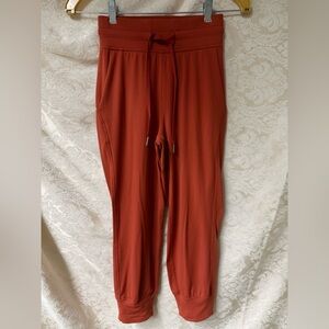 Lululemon Joggers in Rust